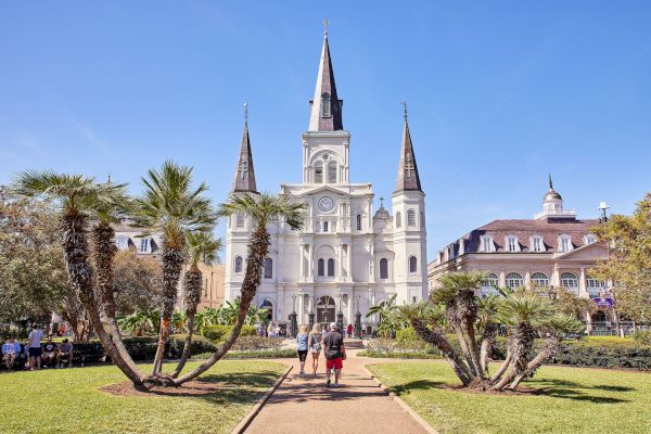 New Orleans Courtyard French Quarter